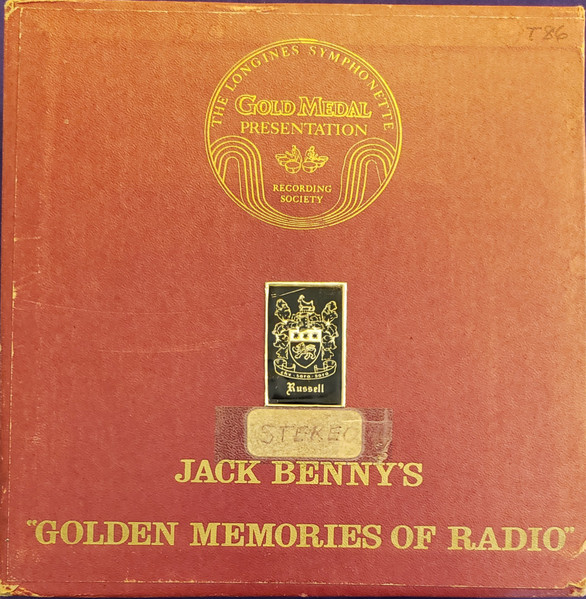 Jack Benny Golden Memories Of Radio Reel To Reel Discogs