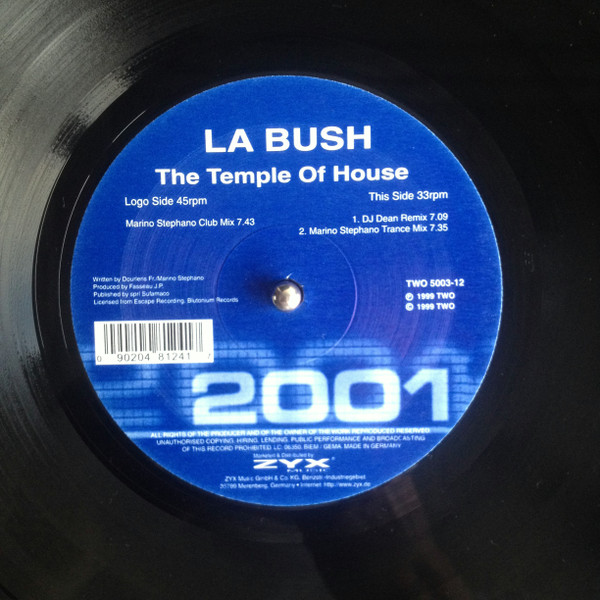 ladda ner album La Bush - The Temple Of House