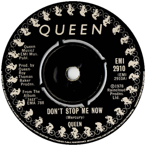 Queen Dont Stop Me Now 1979 Company Sleeve Vinyl Discogs