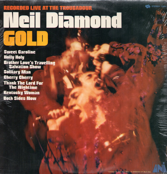 Neil Diamond 1972 Christmas & New Year Greetings, December …