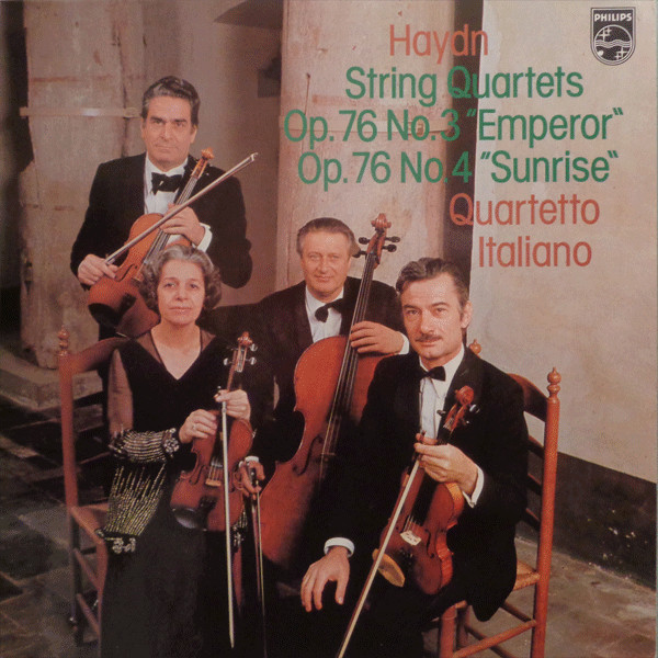 Haydn / Quartetto Italiano - String Quartets Op. 76 No. 3 Emperor Op