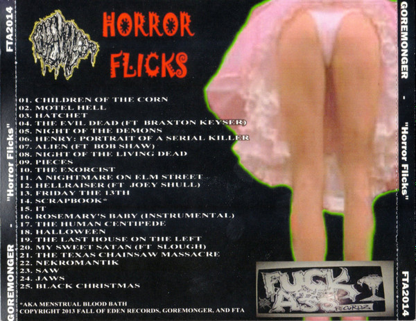 Album herunterladen GoreMonger - Horror Flicks