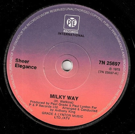 last ned album Sheer Elegance - Milky Way