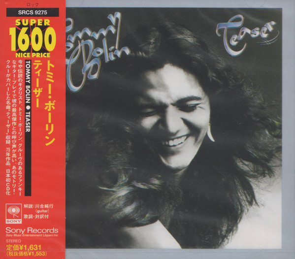 Tommy Bolin – Teaser (1997, CD) - Discogs
