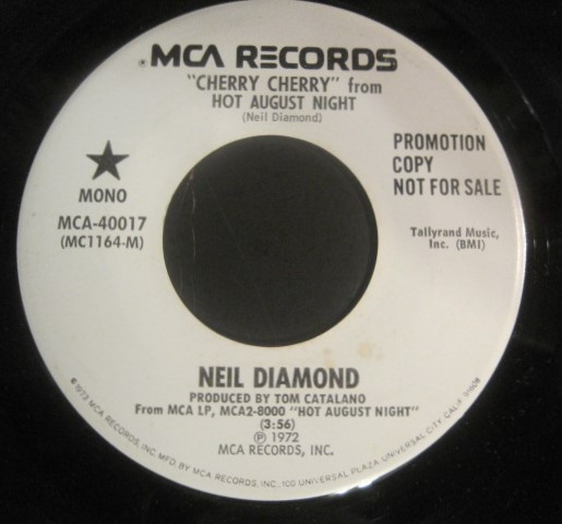 Cherry, Cherry – Neil Diamond – 1972