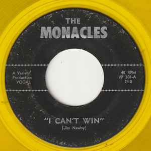 The Monacles - I Can't Win / Heartaches For Me album cover