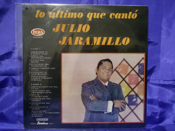 lataa albumi Julio Jaramillo - Lo Ultimo Que Canto