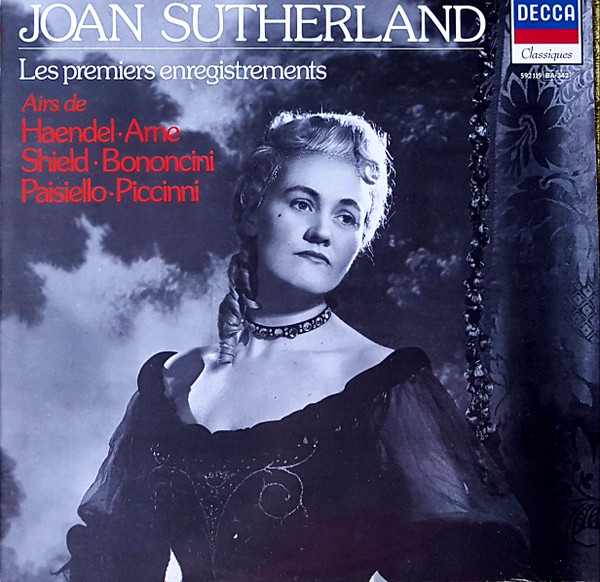 descargar álbum Joan Sutherland - Ses premiers enregistrements