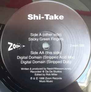 Shi-Take - Sticky Green Fingers / Digital Domain album cover