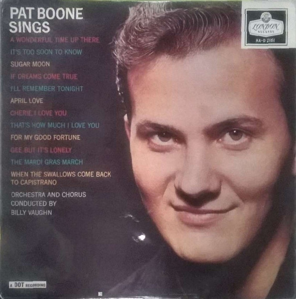 Pat Boone – Pat Boone Sings (1959, Vinyl) - Discogs