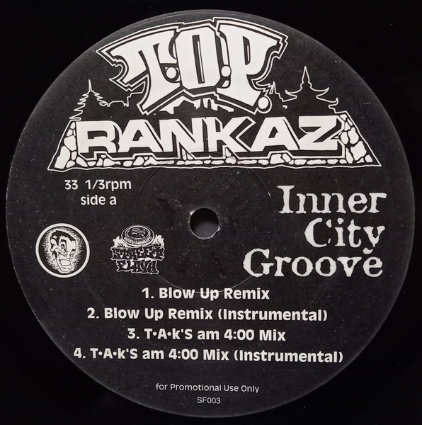 T.O.P. Rankaz – Inner City Groove (1997, Vinyl) - Discogs