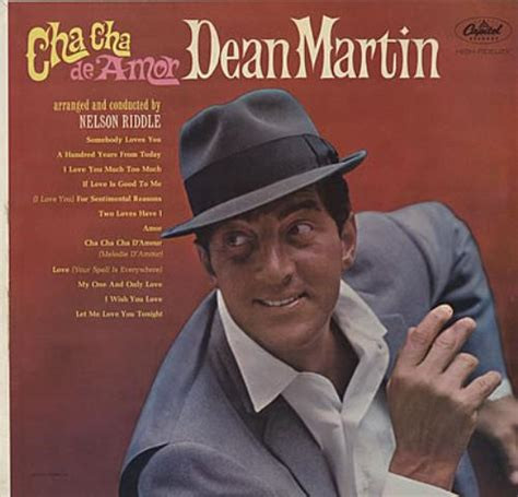 Dean Martin Cha Cha De Amor 1962 Scranton Pressing Vinyl