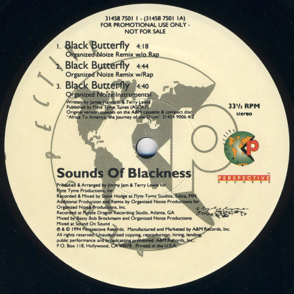 Sounds Of Blackness – Black Butterfly (1994, Vinyl) - Discogs