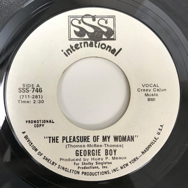 Georgie Boy – The Pleasure Of My Woman (1968, Vinyl) - Discogs