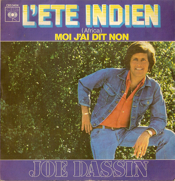 Joe Dassin – L'Ete Indien (Africa) (1975, Vinyl) - Discogs