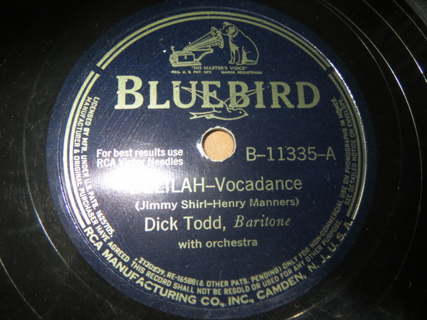 télécharger l'album Dick Todd - Delilah Orange Blossom Lane
