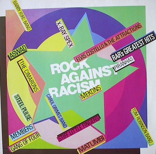 Обложка конверта виниловой пластинки Various - Rock Against Racism - RAR's Greatest Hits