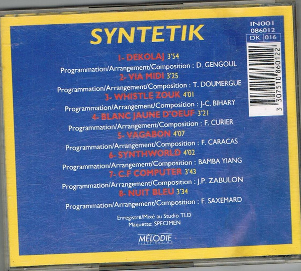 last ned album Syntetik - Syntetik