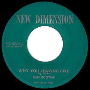 Ken Boothe - Why You Leaving Girl / Down On The Corner album cover