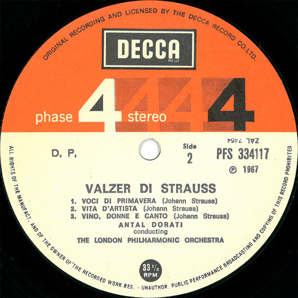 lataa albumi Strauss Antal Dorati, London Philharmonic Orchestra - Strauss Waltzes