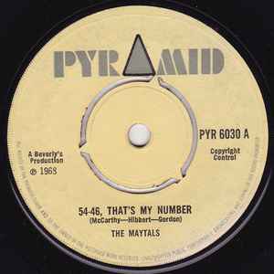 The Maytals / Roland Alphonso - 54-46, That's My Number / Dreamland