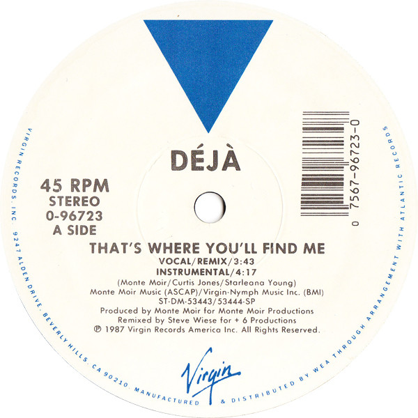last ned album Déjà - Thats Where Youll Find Me