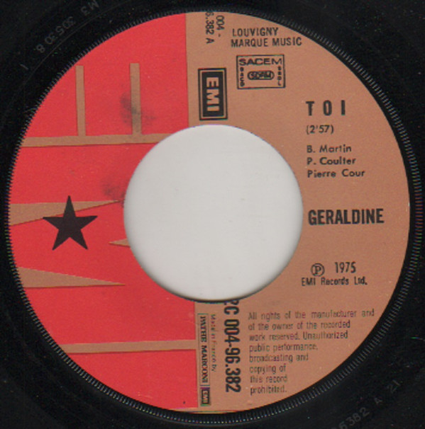 Album herunterladen Geraldine - Toi