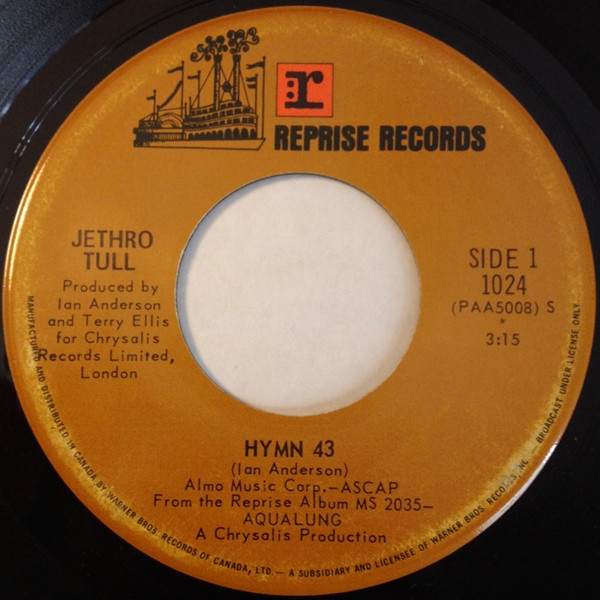 Jethro Tull – Hymn 43 (1971, Vinyl) - Discogs