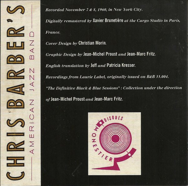 Album herunterladen Chris Barber's American Jazz Band With Sidney De Paris - Chris Barbers American Jazz Band With Sidney De Paris