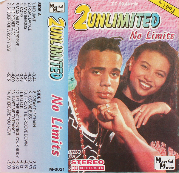 2 Unlimited No Limits 1993 Cassette Discogs