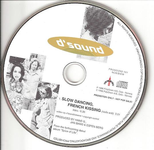 baixar álbum D'Sound - Slow Dancing French Kissing