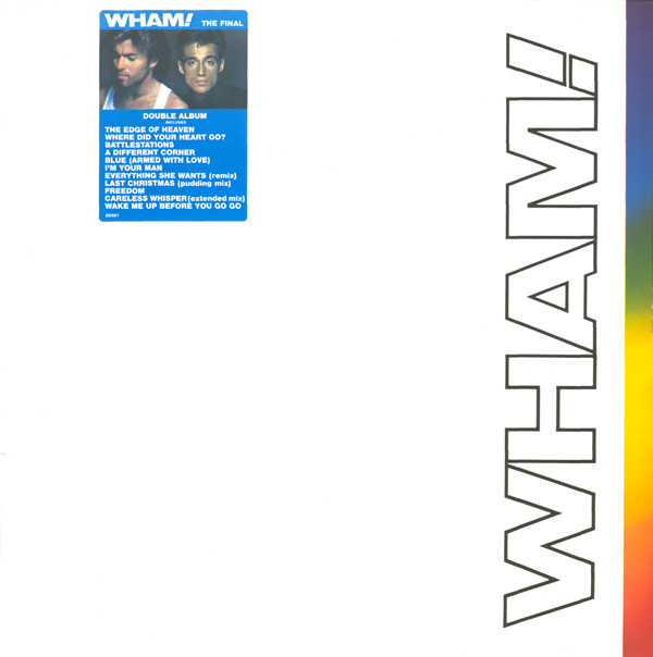 Обложка конверта виниловой пластинки Wham! - The Final
