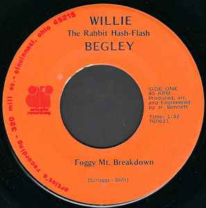 Willie Begley - Foggy Mt. Breakdown album cover