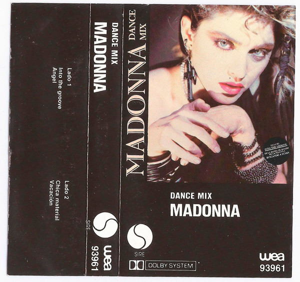 Madonna – Dance Mix (1985, Cassette) - Discogs