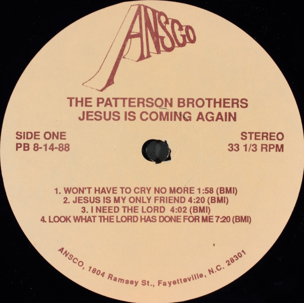 ladda ner album The Patterson Brothers - Jesus Is Coming Again