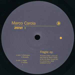 Marco Carola - Fragile EP album cover
