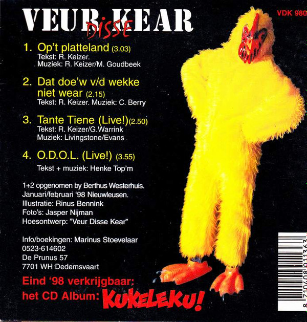 télécharger l'album Veur Disse Kear - Opt Platteland