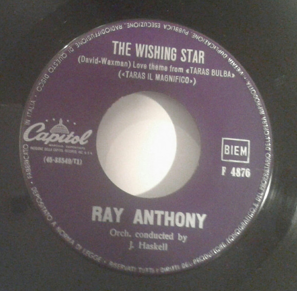 ladda ner album Ray Anthony - The Wishing Star Dal Film Taras Il Magnifico