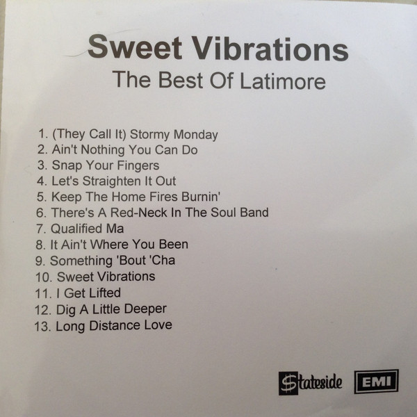 descargar álbum Latimore - Sweet Vibrations The Best Of Latimore