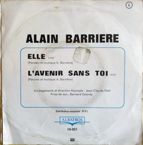 lataa albumi Alain Barriere - Elle
