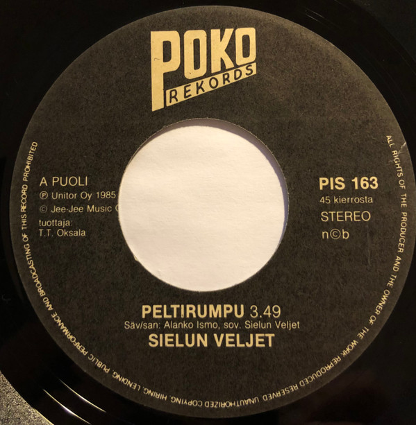 Album herunterladen Sielun Veljet - Peltirumpu
