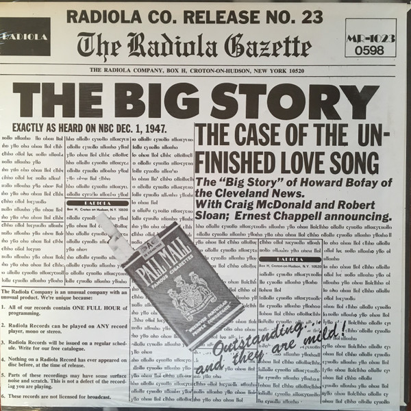 descargar álbum Edward G Robinson - Big Town Big Story