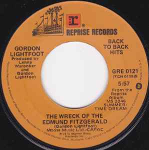 Gordon Lightfoot - The Wreck Of The Edmund Fitzgerald / Race Among The Ruins album cover
