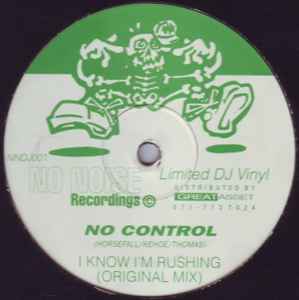 No Control - I Know I'm Rushing album cover