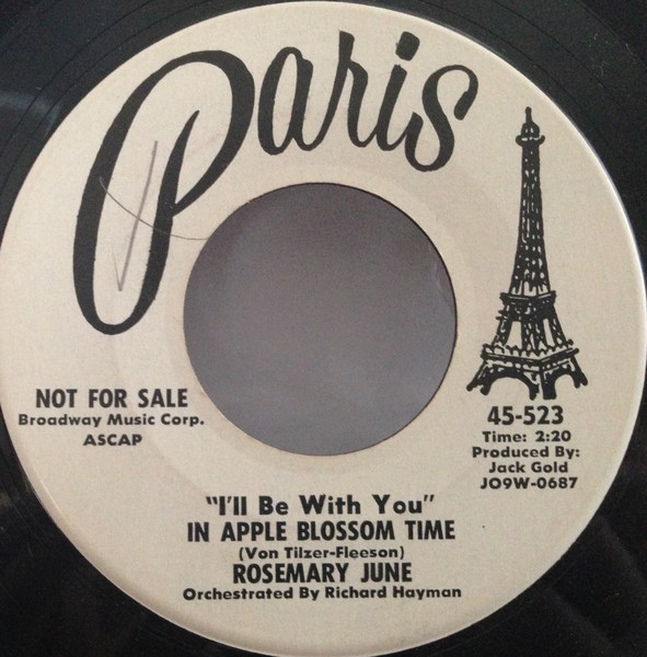 Rosemary June – In Apple Blossom Time (1959, Vinyl) - Discogs
