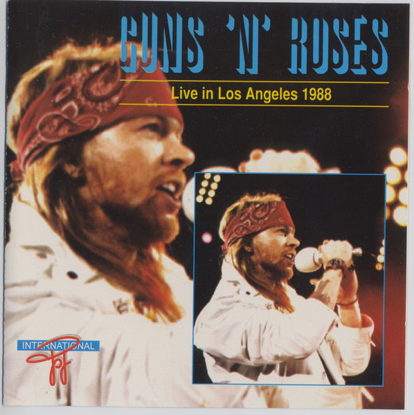 Guns N' Roses – Live in Los Angeles 1988 (1988, CD) - Discogs