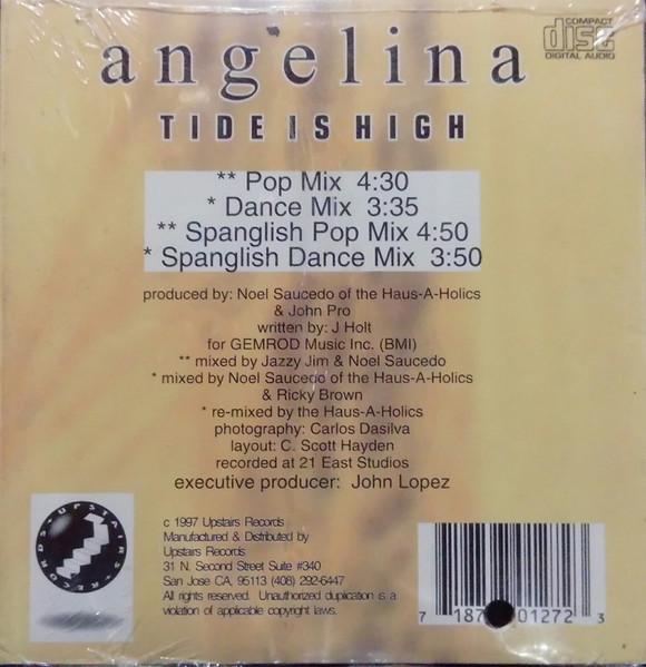 Angelina – The Tide Is High Lyrics