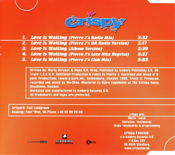 télécharger l'album Crispy - Love Is Waiting