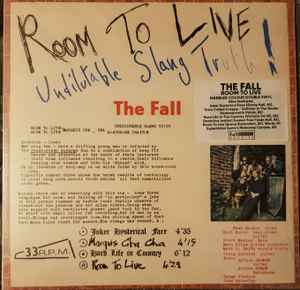 The Fall - Room To Live album cover