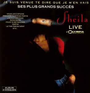 [シャンソン] SHEILA - JE SUIS VENUE TE DIRE QUE JE M'EN VAIS 89年 フランス 廃盤 レア盤